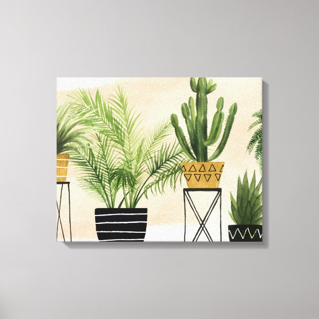 Indoor Oasis Collection Leinwanddruck (Vorderseite)