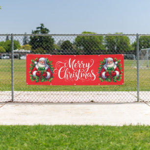 Indoor Outdoor Custom Banner-Frohe Weihnachten Banner