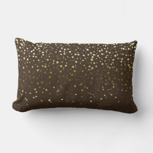 Indoor Petite Golden Stars Lendenkissen-Braun Lendenkissen