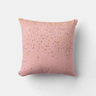 Indoor Petite Golden Stars Quadratisches Kissen-Ne Kissen