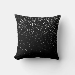 Indoor Petite Silber Sterne Quadratisches Kissen-S Kissen