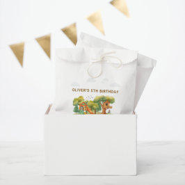 Indoor playground birthday party geschenktütchen