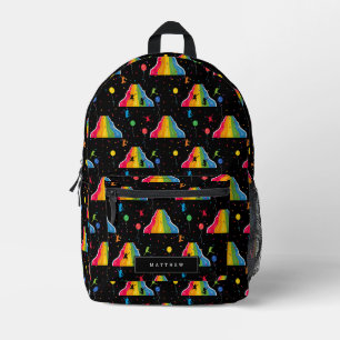 Indoor-Rutschpark-Kinderspielplatz Bedruckter Rucksack