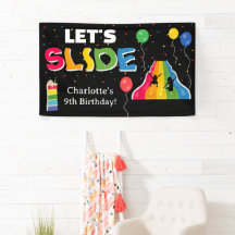 Indoor Slide Park Kids Playground Birthday Party