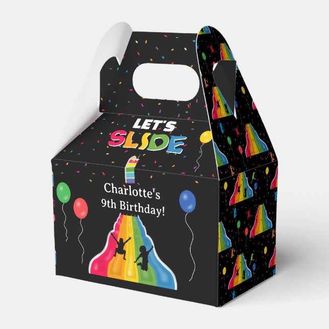 Indoor Slide Park Kids Playground Birthday Party Geschenkschachtel (Vorderseite)