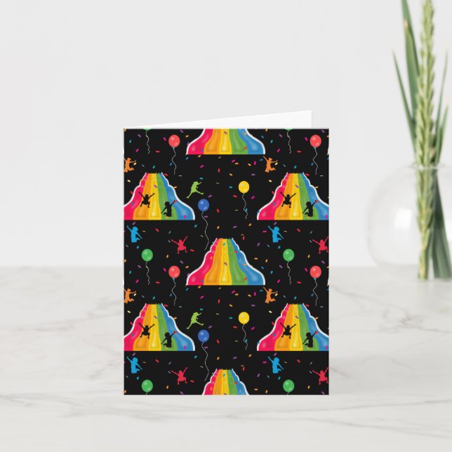 Indoor Slide Park Kids Playground  Karte (Vorderseite)