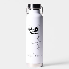 Indoor Spinning Cycle Heartbeat Biker Trinkflasche