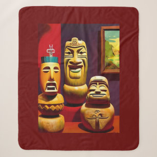 Indoor Tiki Life Ken Gage Art Sherpadecke