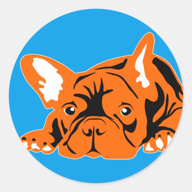 Indoorsticker Runder Aufkleber (Vorderseite)
