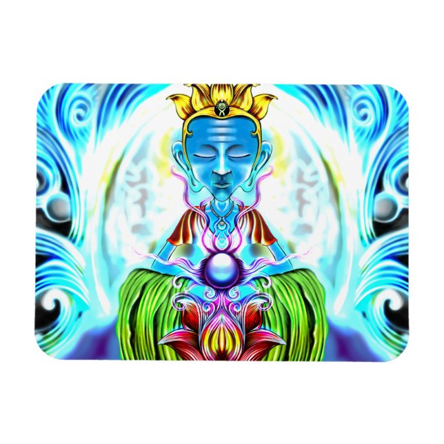 Indra Magnet 3 pouces X 4 pouces (Horizontal)