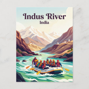 Indus Fluss Ladakh Indien Postkarte