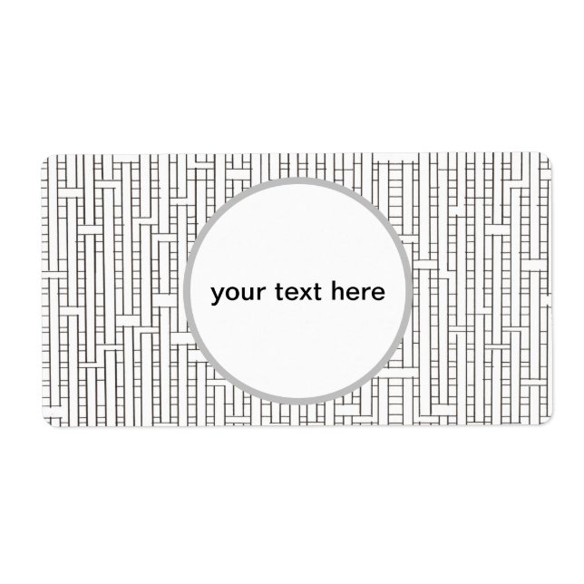 Industrial Grid-Modern Bauhaus Geometric (Vorne)