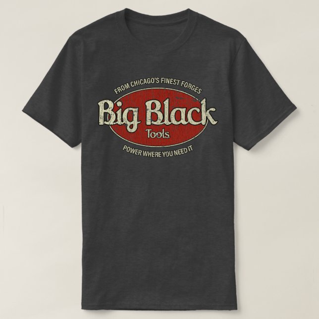 Industrial Music Big Black Tools 1981 T-Shirt (Design vorne)
