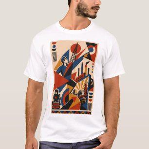 Industrial Revolution – Geometric Art T-Shirt