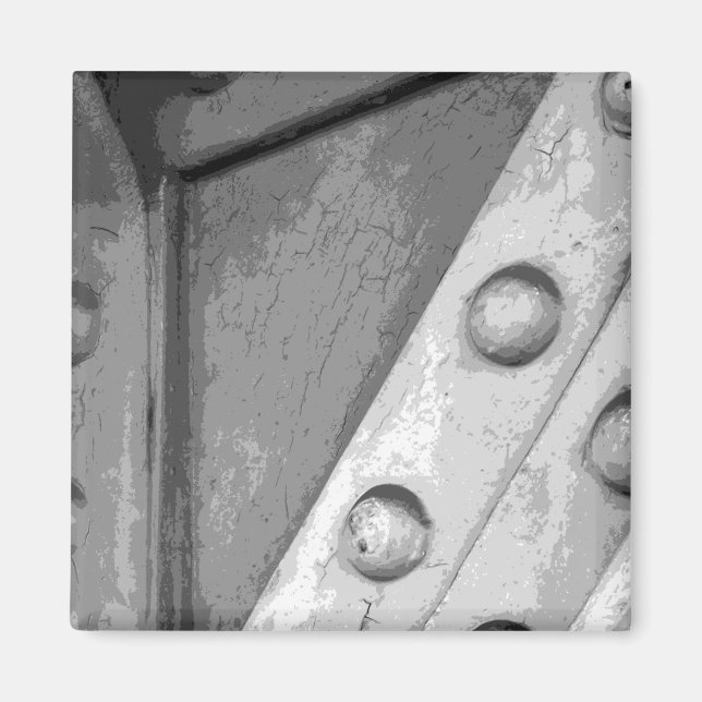 Industrial Thema Digital Art. Magnet (Vorne)