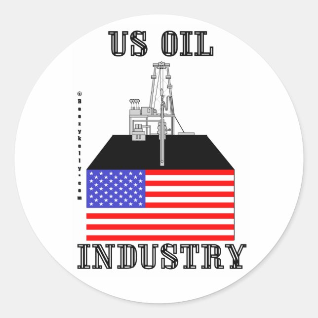 Industrie pétrolière américaine, Sticker pour cham (Devant)