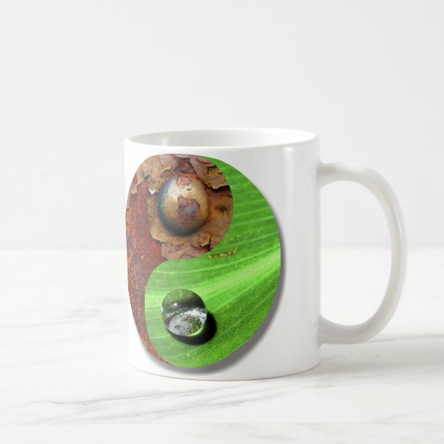 Industrie und Natur Kaffeetasse (Rechts)