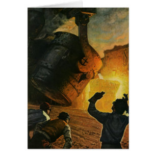 Industrie vintage, Fabrication d'acier