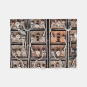 Industrieanlagen in einem stillgelegten Bergwerk i Fleecedecke