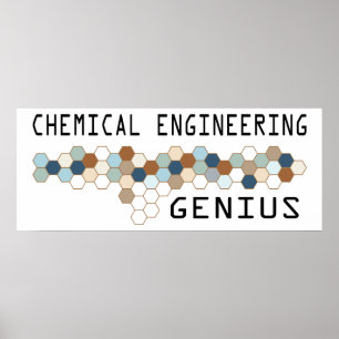 Industriechemie-Genie Poster