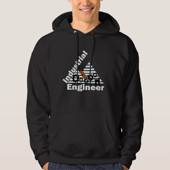 Industrieingenieur Hoodie (Vorderseite)