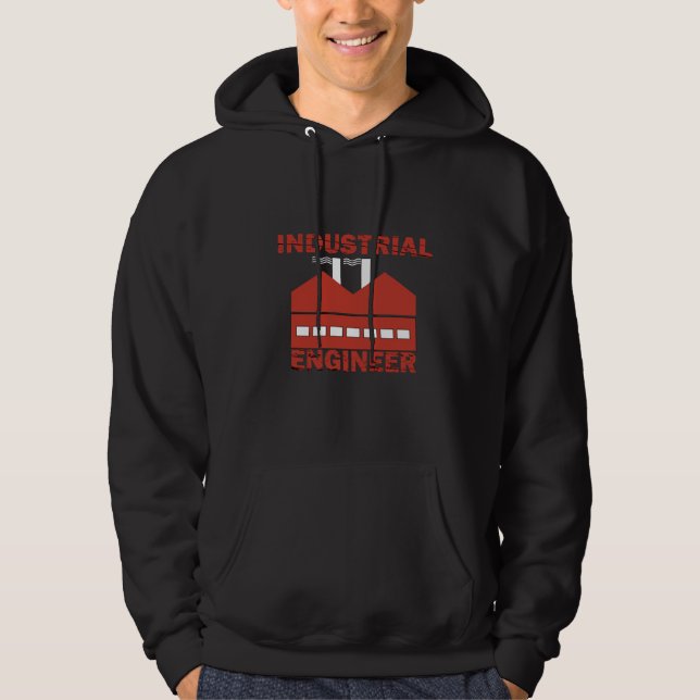 Industrieingenieur Hoodie (Vorderseite)