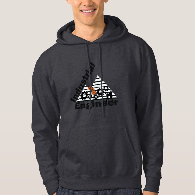 Industrieingenieur Hoodie (Vorderseite)