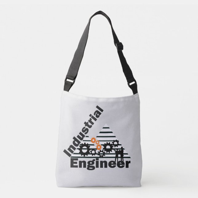 Industrieingenieur Tragetaschen Mit Langen Trägern (Vorderseite)