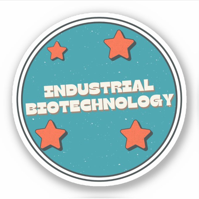 Industrielle Biotechnologie Aufkleber (Vorderseite)