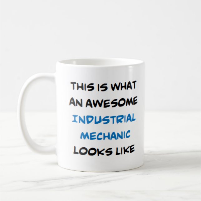industrielle Mechanik, phantastische Kaffee-Tasse Kaffeetasse (Links)