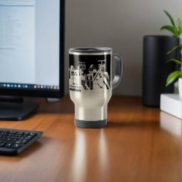 Industrielle Metallurgiekombination Reisebecher