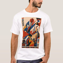 Industrielle Revolution – Geometrisches Kunst-T-Sh T-Shirt