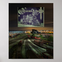Industrielle Revolution in der Nacht