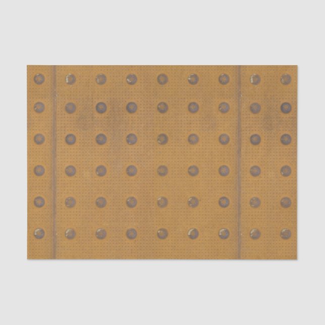 Industrielle rostige Metallbeschaffenheit Seidenpapier (Vorderseite)