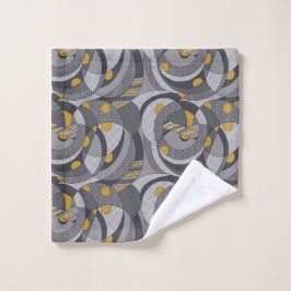 Industrielle Spiralen - Abstrakte, grunge-Inspirie Waschlappen