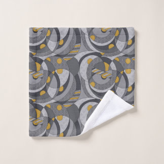 Industrielle Spiralen - Abstrakte, grunge-Inspirie Waschlappen