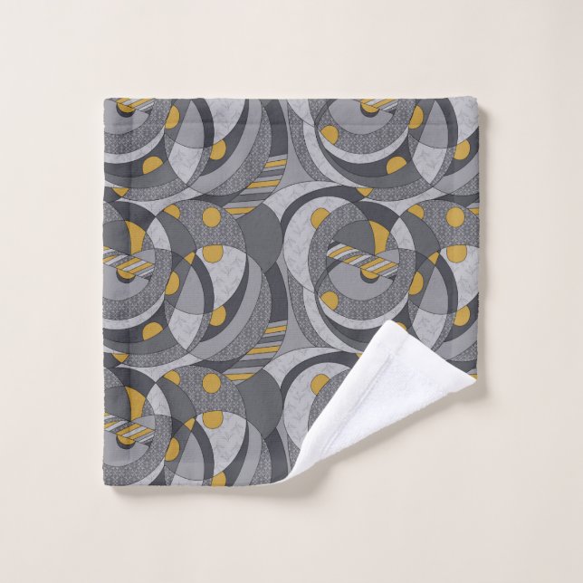 Industrielle Spiralen - Abstrakte, grunge-Inspirie Waschlappen (Waschlappen)