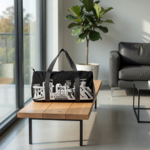 Industrieller Metallurgiekomplex Duffle Bag