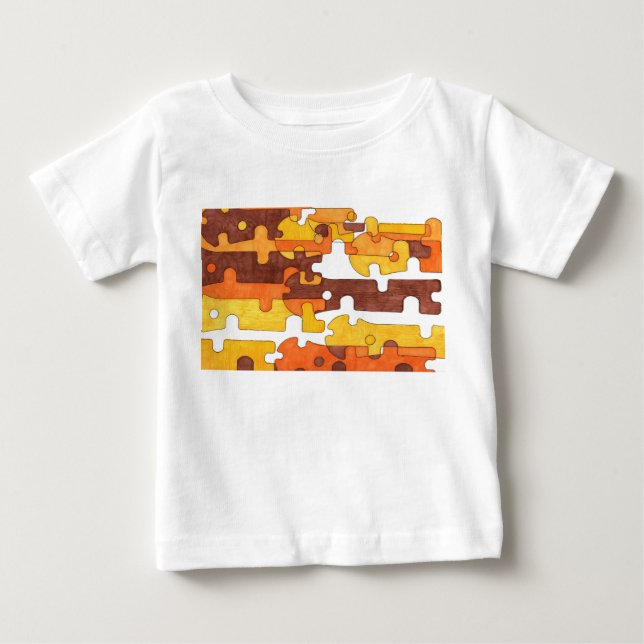 Industrieller Retro Baby T-shirt (Vorderseite)