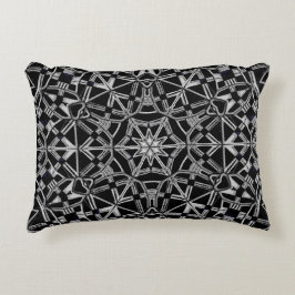 Industrielles Mandala Dekokissen