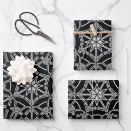 Industrielles Mandala  Geschenkpapier Set