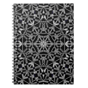 Industrielles Mandala Notizblock