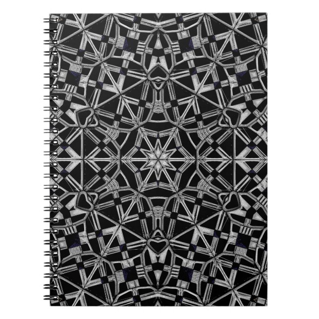Industrielles Mandala  Notizblock (Vorderseite)