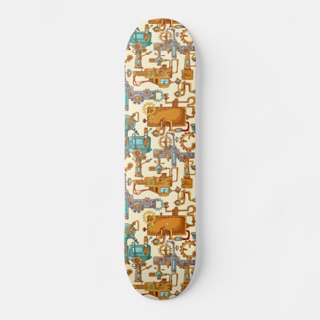 Industriemaschinen Skateboard (Vorderseite)