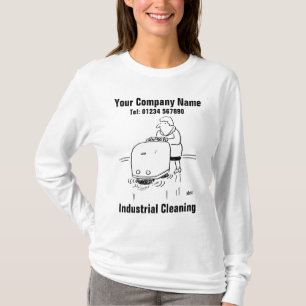 Industriereinigung oder Kommerzielle Reinigung T-Shirt