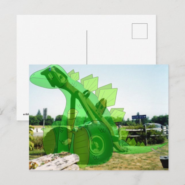 Industrieschelett Postkarte (Vorne/Hinten)