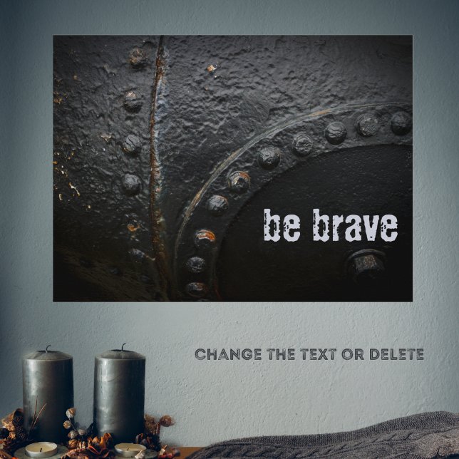 Industriestandstil aus Schwarzmetall Poster (Von Creator hochgeladen)