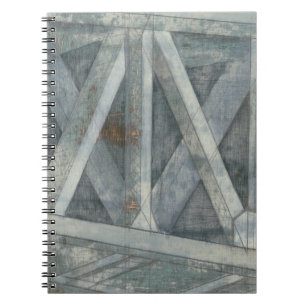 Industriestruktur Brücke Notizblock