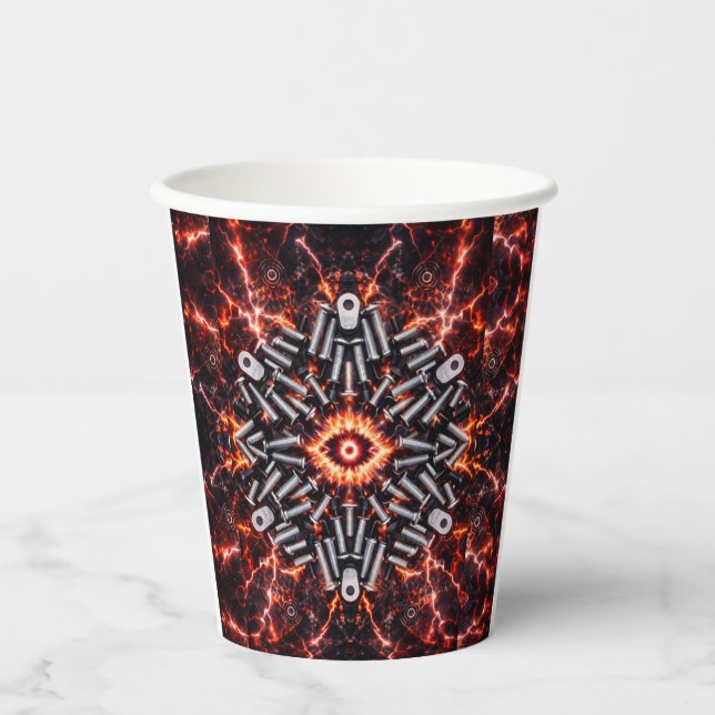 Industry Energy Pulse Fuel Cell Party Cups Pappbecher (Vorderseite)