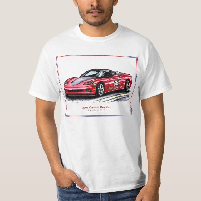 Indy 500 Korvette Sicherheitsauto 2005 T-Shirt (Vorderseite)